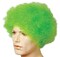 The Costume Center Bright Green Unisex Adult Afro Clown Halloween Wig Costume Accessory - One Size